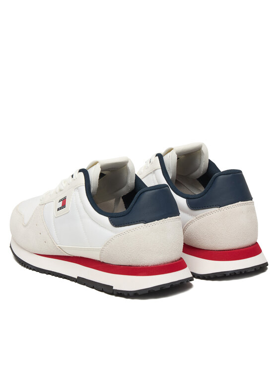 Tommy Jeans Sneakers Tommy Jeans Tjm Eva Runner Leather EM0EM01649 Bianco