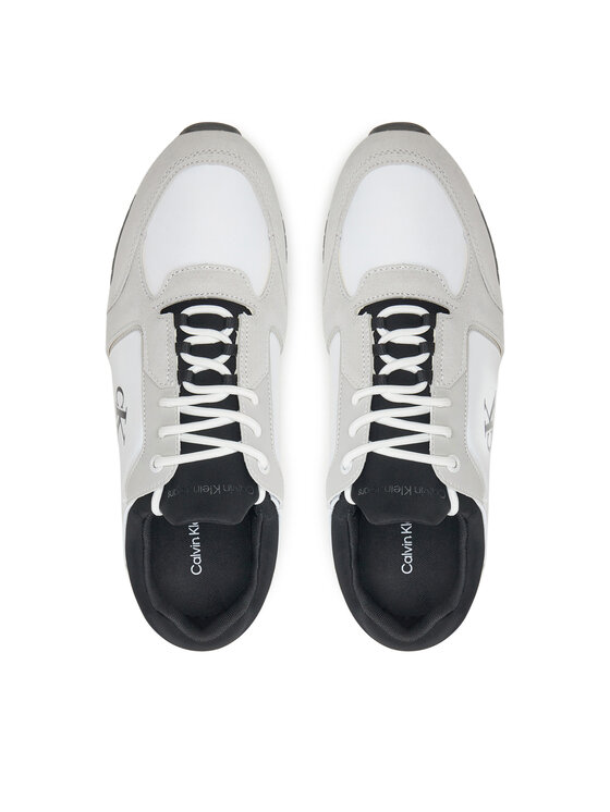 Calvin Klein Jeans Sneakers Calvin Klein Jeans Retro Sock Runner Mg Wmm YM0YM01152 Bianco