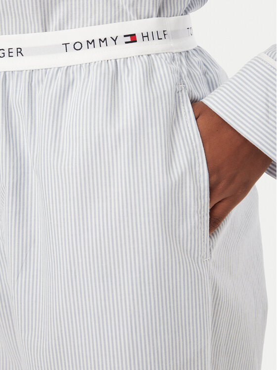 Tommy Hilfiger Tommy Hilfiger Pantalones de pijama UW0UW06692 Azul claro Regular Fit