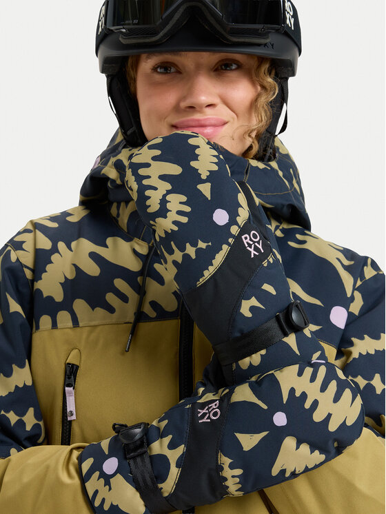 Roxy Лижні рукавиці Roxy Jetty Mitt ERJHN03266 Чорний
