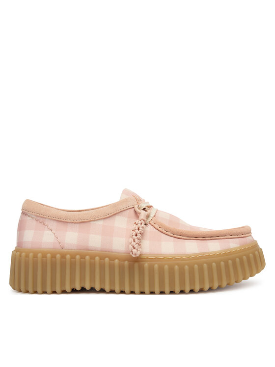 Clarks Туфлі Clarks Torhill Bee 26186298 Рожевий