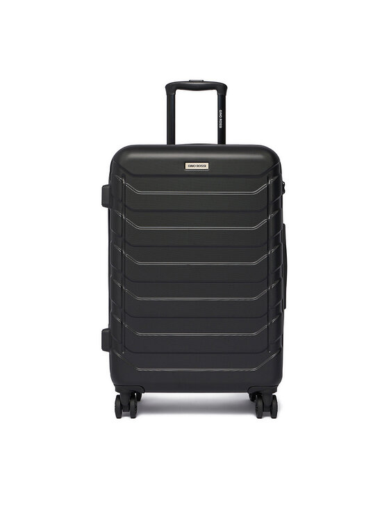 GINO ROSSI Srednji kofer GINO ROSSI C-GIN-M-001-05-BLACK Crna