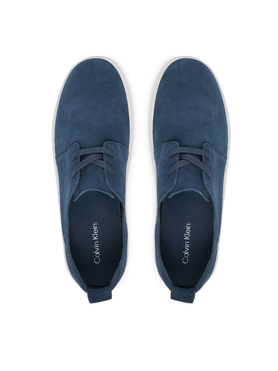 Calvin Klein Pantofi Calvin Klein Hybrid Clean Derby Su HM0HM02324 Albastru