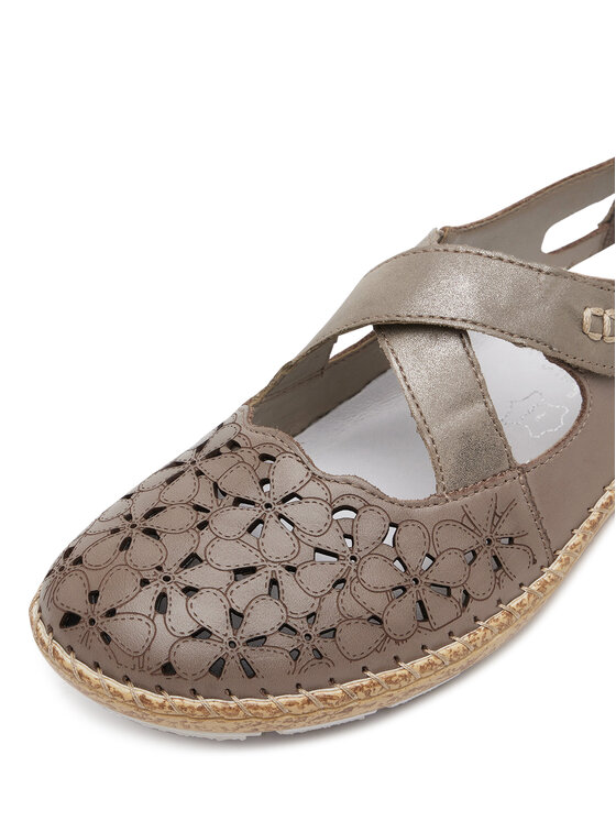 Rieker Pantofi Rieker 44856-64 Gri
