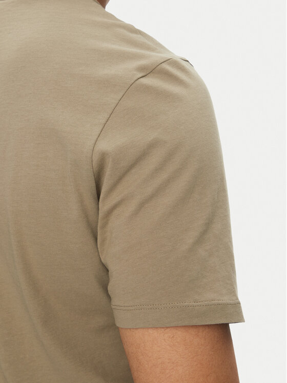 HUGO HUGO Футболка Dero222 50466158 Бежевий Regular Fit