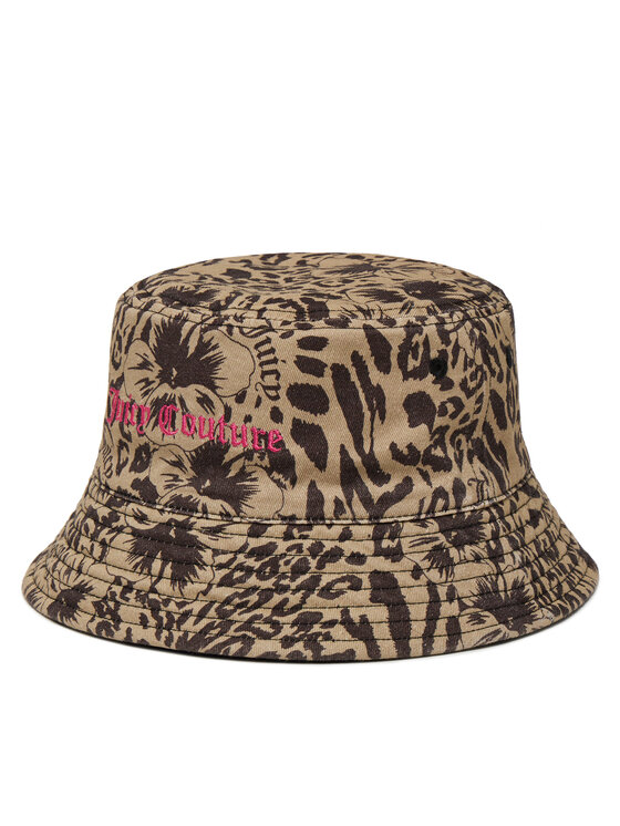 Juicy Couture Klobouk Juicy Couture Bot Bucket JCAWH125711 Hnědá