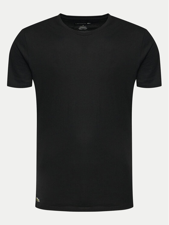 Lacoste Lacoste Комплект футболок TH9010 Чорний Regular Fit