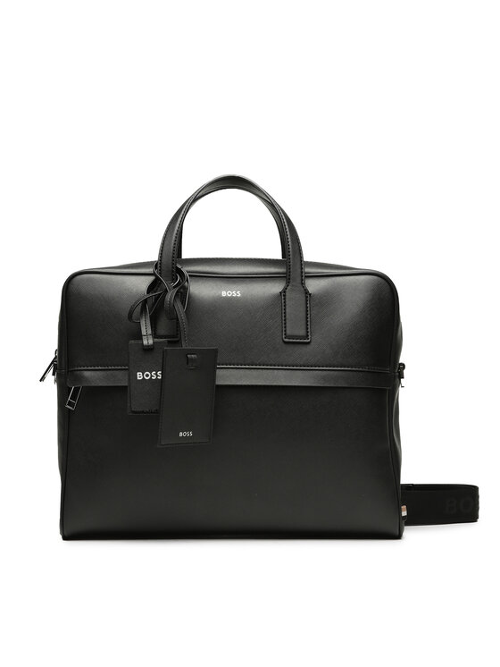 BOSS Чанта за лаптоп BOSS 50483563 Черен