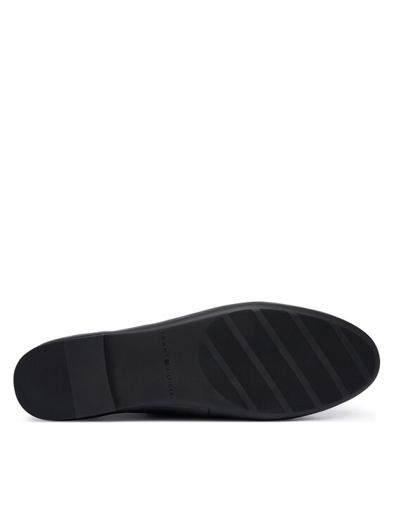 Tommy Hilfiger Μπαλαρίνες Tommy Hilfiger Th Plate FW0FW09374 Μαύρο