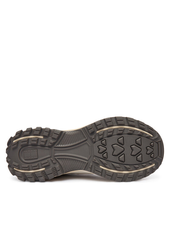 Tommy Jeans Sneakersy Tommy Jeans Tjm Outdoor Runner EM0EM01667 Écru