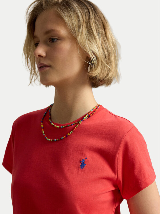 Polo Ralph Lauren Polo Ralph Lauren Camiseta 211B14605021 Rojo claro Classic Fit