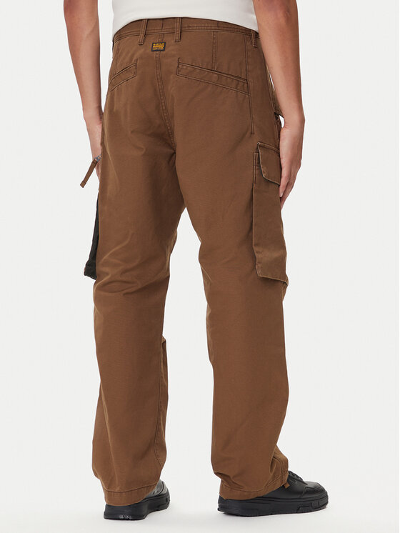G-STAR G-Star Raw Pantaloni di tessuto R-3N D25224-D191 Marrone Straight Fit