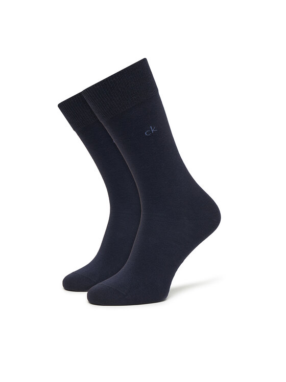 Calvin Klein Dolge nogavice Calvin Klein 701234208 Mornarsko modra