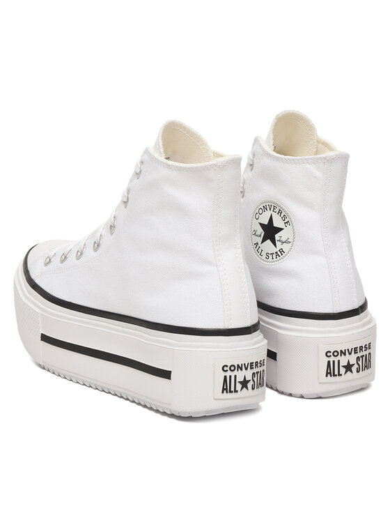 Converse Кеди Converse Chuck Taylor All Star Lift Double Stack A12976C Білий