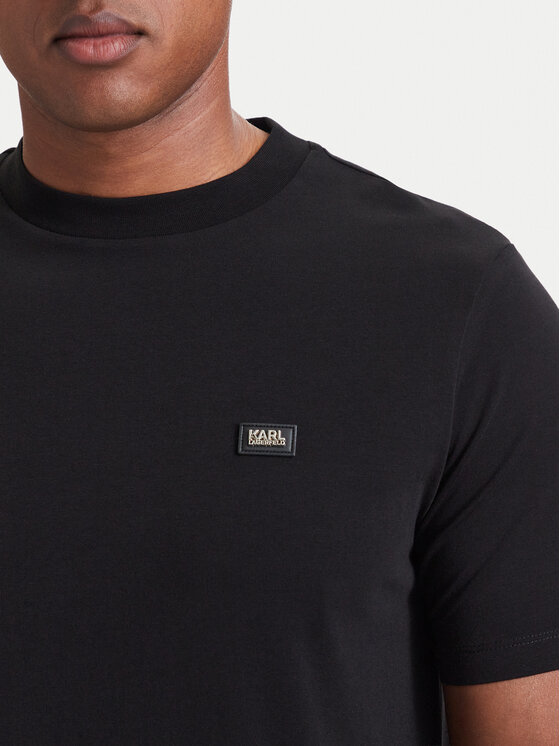 KARL LAGERFELD KARL LAGERFELD Camiseta 755032 564235 Negro Regular Fit