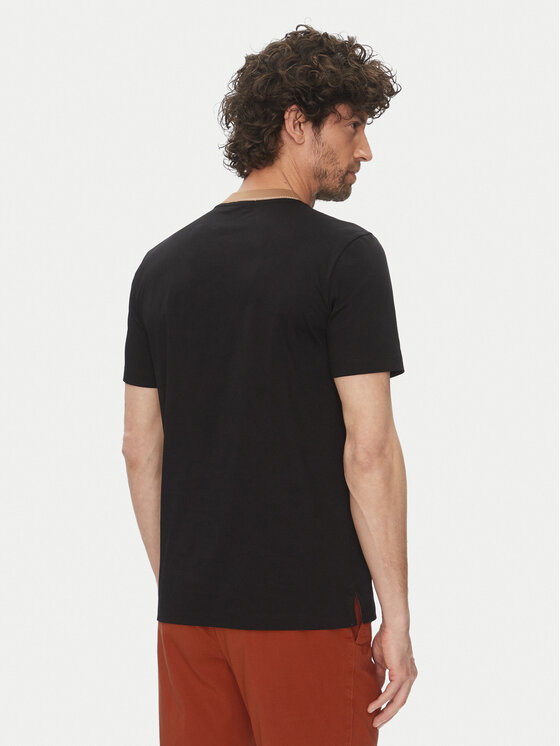 BOSS BOSS Футболка H-Tessler 199 50531793 Чорний Slim Fit