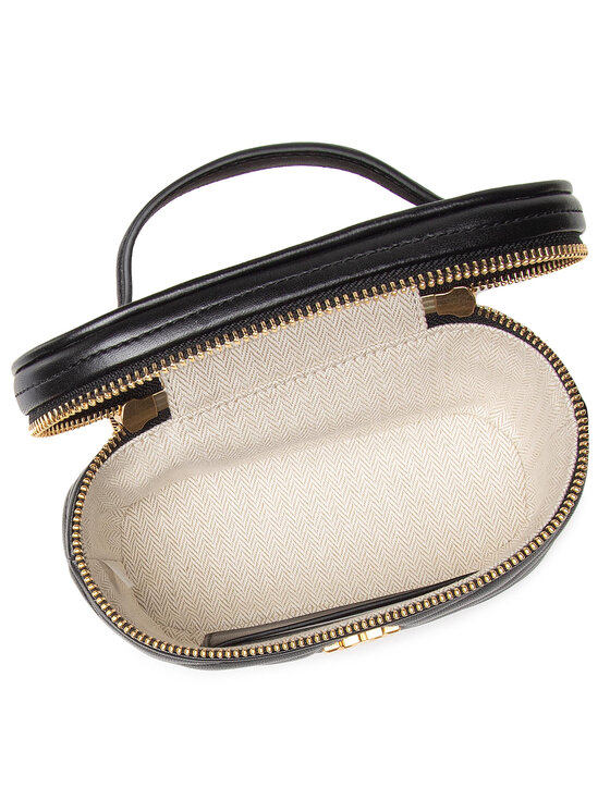 Tory Burch Rankinė Tory Burch Kira Chevron Mini Vanity 79425 Juoda