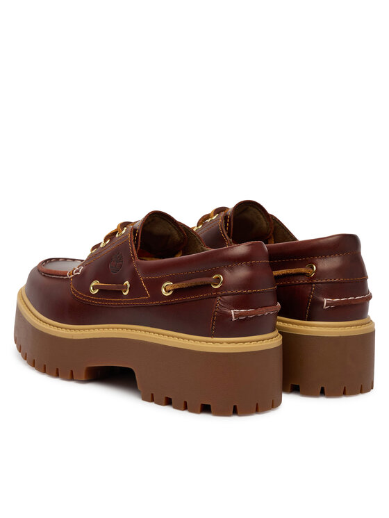 Timberland Лофери Timberland Stone Street Boat TB0A2QDMD571 Коричневий