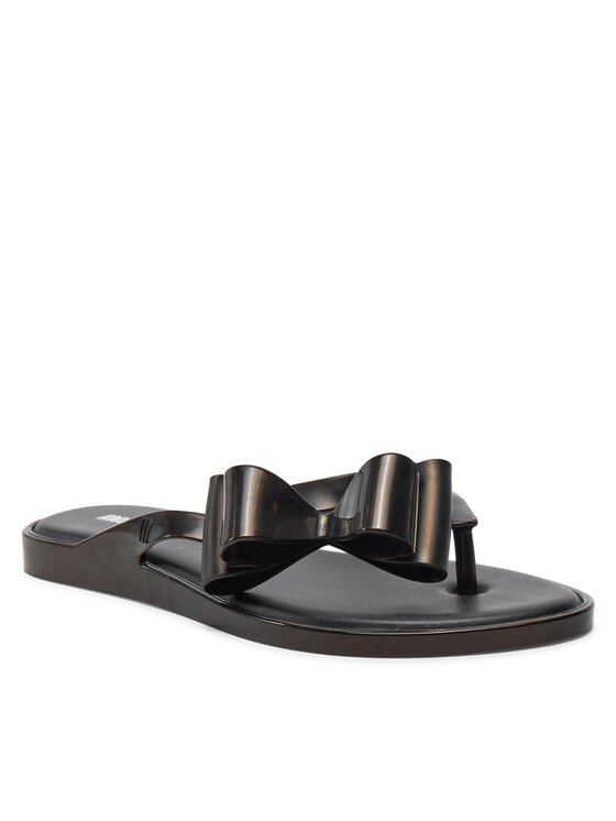 Melissa Flip flop Melissa Melissa Flip Flop Cute Ad 33961 Negru