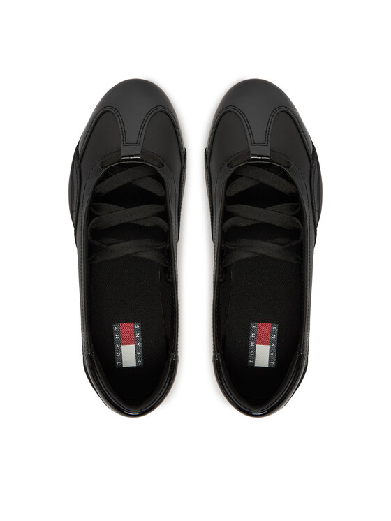 Tommy Hilfiger Balerina Tommy Hilfiger Tjw Ballet Sneaker EN0EN03169 Fekete