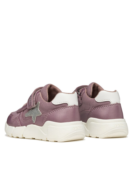 Geox Tenisice Geox B Flexyper Mini Girl B566NB 0AJAS C8217 S Tamno srebrna