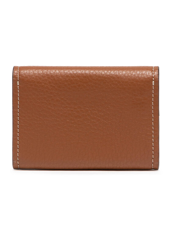 Tory Burch Portfel Tory Burch Miller Mini Wallet 79394 Brązowy