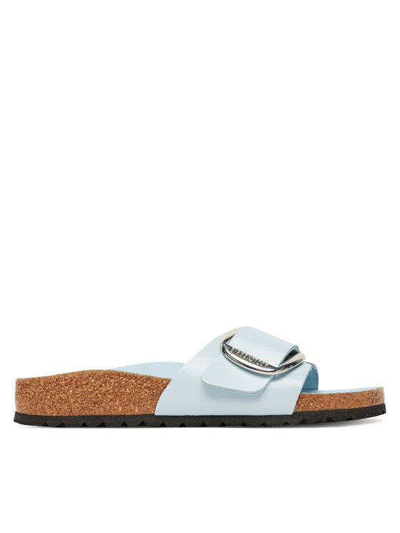 Birkenstock Παντόφλες Birkenstock Madrid Big Buckle Hex 1030364 Γαλάζιο