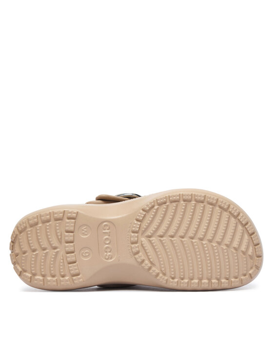 Crocs Chanclas Crocs Classic Platform Buckle Clog 213230 Beis