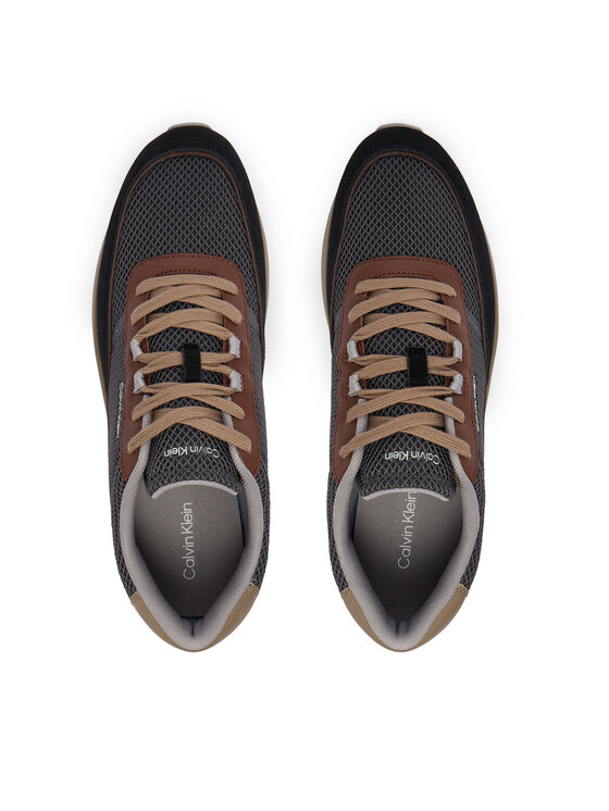 Calvin Klein Sneakersy Calvin Klein City Runner Laceup Ny-Rec Su HM0HM02215 Czarny