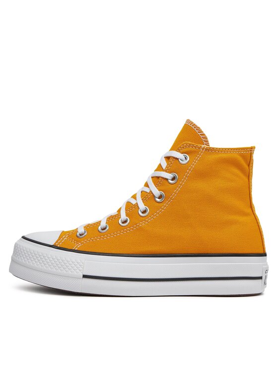 Converse Modne superge Converse Chuck Taylor All Star Lift Platform HI A06506C Rumena