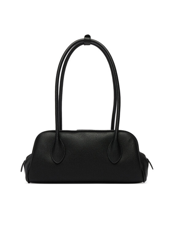 Calvin Klein Ročna torba Calvin Klein Quilted Nylon Ew Satchel LV04F3743G Črna