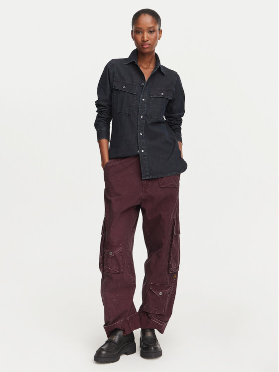 G-STAR G-Star Raw Сорочка D30440 E356 Cиній Regular Fit