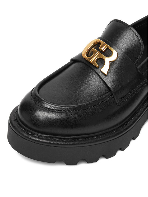 GINO ROSSI Loafersy Gino Rossi EO-ROYA-8103-25 Černá