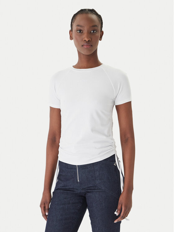 Patrizia Pepe Patrizia Pepe Camiseta 2M4549/J416-W103 Blanco Reglan Fit