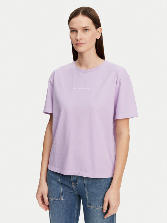 Marc O'Polo Denim Marc O'Polo Denim Футболка 500 0005 950 Фіолетовий Relaxed Fit