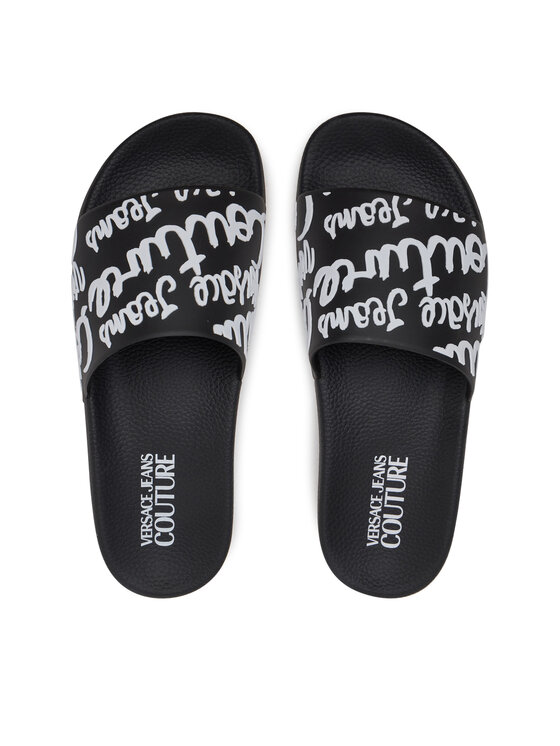 Versace Jeans Couture Шльопанці Versace Jeans Couture 78VA3SQ1 Чорний