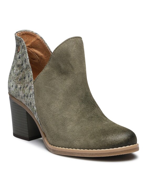 Maciejka Botki Maciejka 04492-44/00-5 Khaki
