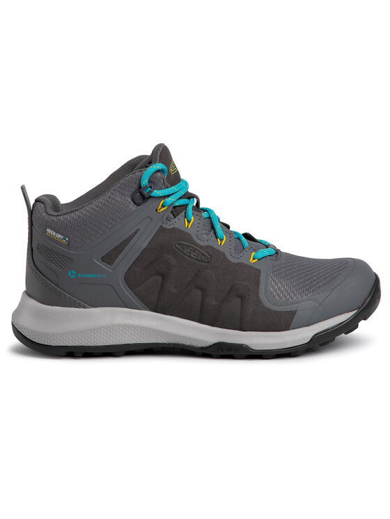 Keen Trekking čevlji Keen Explore Mid Wp 1021647 Siva