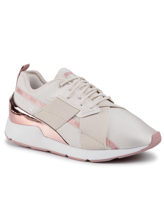 Puma Sneakersy Puma Muse X-2 Metallic Wn's 370838 03 Beżowy