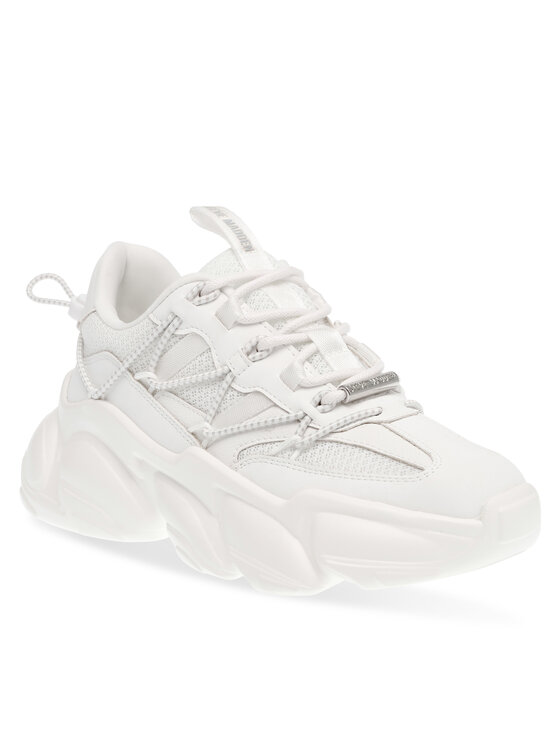 Steve Madden Laisvalaikio batai Steve Madden Spectator Sneaker SM11002961-04005-11E Balta