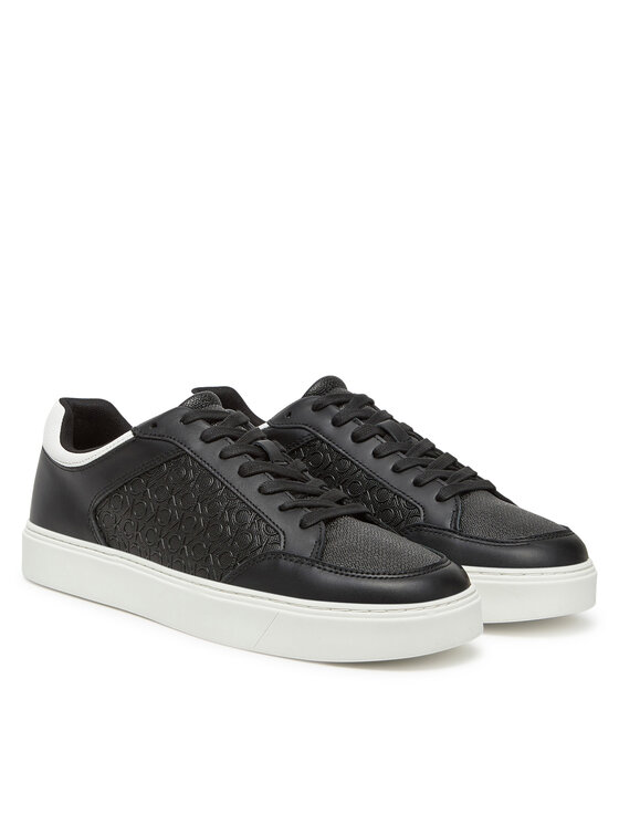 Calvin Klein Sneakers Calvin Klein Clean Cup Low Laceup Mono HM0HM01899 Nero
