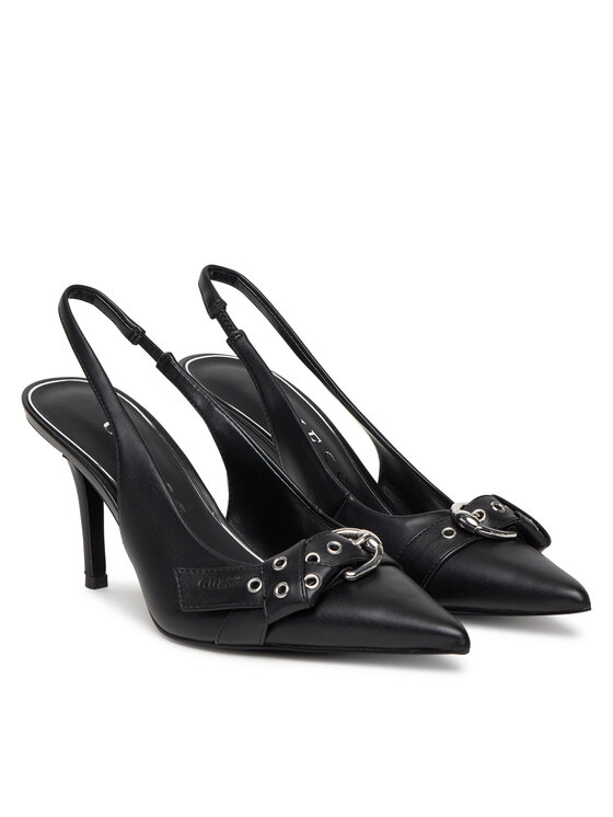 Guess Туфлі на шпильці Guess FLPPSE ELE05 Чорний