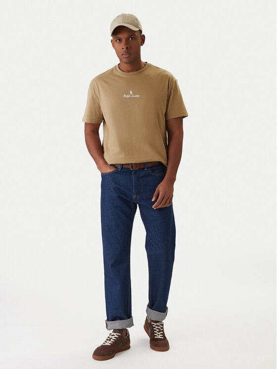 Polo Ralph Lauren Polo Ralph Lauren Camiseta 710981370005 Beis Classic Fit
