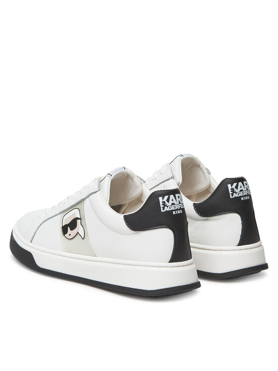 Karl Lagerfeld Kids Sneakersy Karl Lagerfeld Kids Z30380 S Bílá