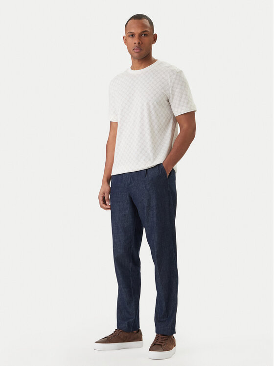 JOOP! JOOP! Футболка Victormanuel 30101945 Écru Regular Fit
