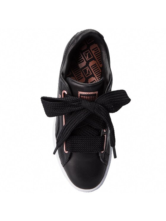 Puma Sneakers Puma Basket Heart Leather 367817 02 Negru
