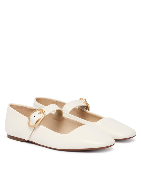 Calvin Klein Balerīnas Calvin Klein HW0HW03037 Balts