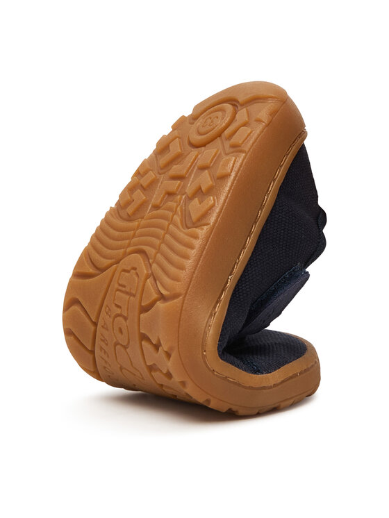 Froddo Тапочки Froddo Barefoot Canvas T-Bar G1700439 D Cиній
