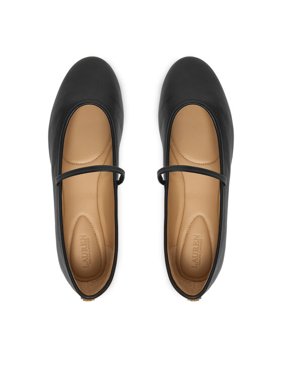 LAUREN RALPH LAUREN Μπαλαρίνες LAUREN RALPH LAUREN Jayna 802977874001 Μαύρο
