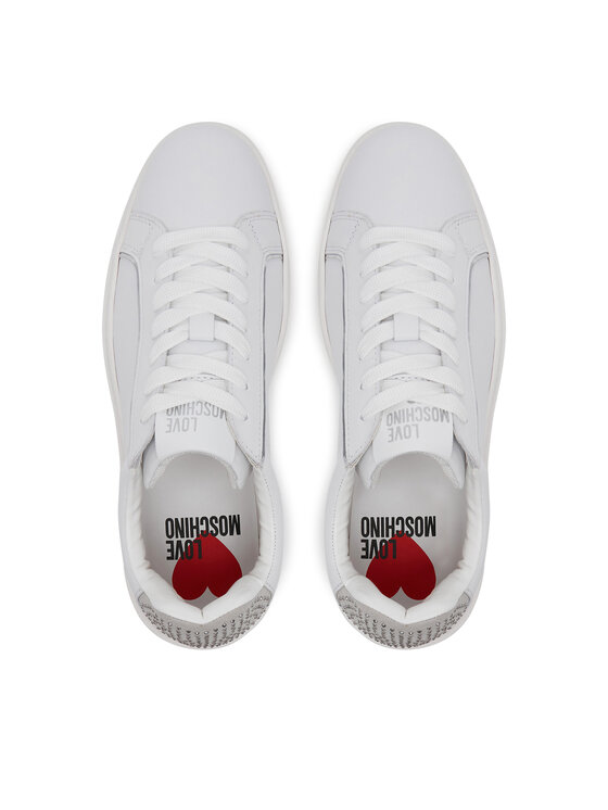 LOVE MOSCHINO Снікерcи LOVE MOSCHINO JA15184G1MIAC10A Білий